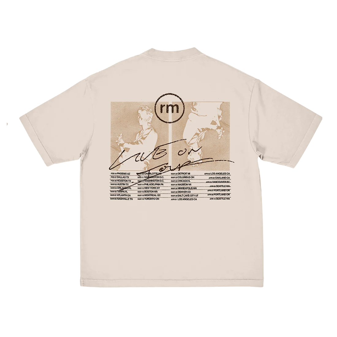 Live On Tour T-Shirt - Image 2